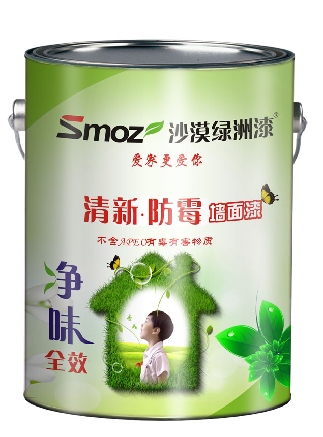 防霉抗菌墙面漆