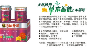 天然植物草本智能木器漆