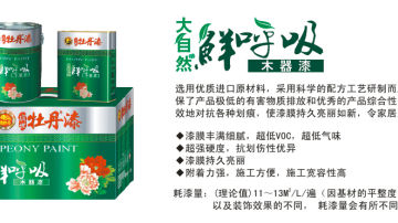 大自然鲜呼吸木器漆