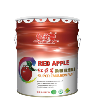 红苹果 柔雅丽墙面漆