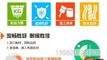 派力戈柔韧型防水涂料