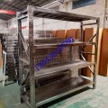 广东不锈钢仓库货架厂家定制冷冻库货架304-201食品货架