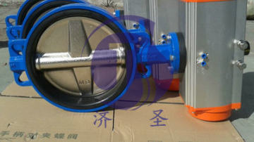 D671X-16C气动DN100蝶阀