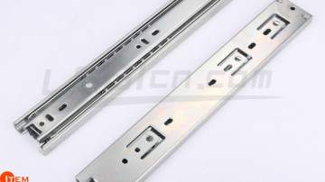 餐厅家具品牌LEGI 三节钢珠滑轨儿童家具全拉出内置阻尼路轨钢珠