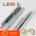 二截3/4/拉出二节普通滚珠滑轨工具箱二折半拉出走珠道轨