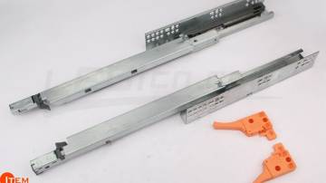餐厅家具品牌LEGI 隐藏导轨儿童家具全拉出内置阻尼路轨钢珠