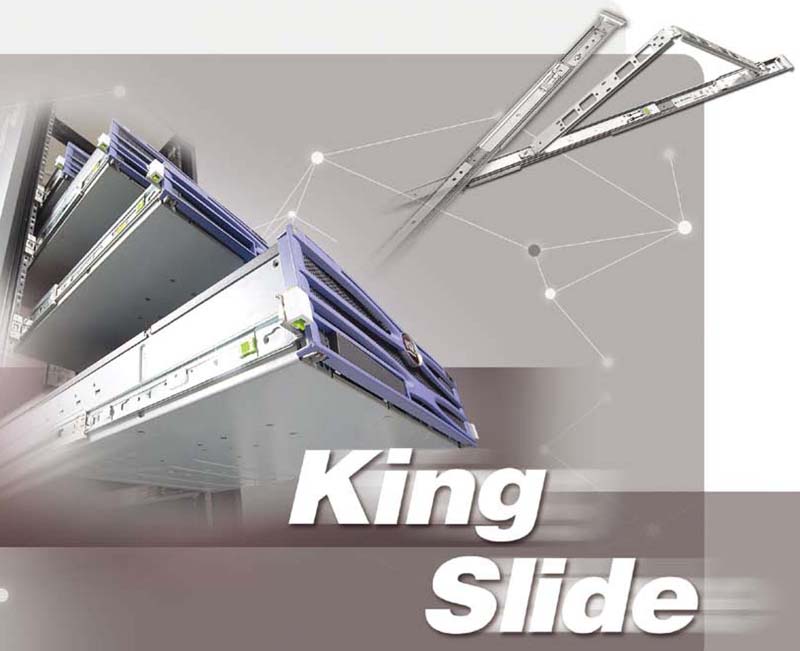 kingslide 金丝来得 三节滑轨 两节钢珠滑轨 抽屉滑轨 导轨