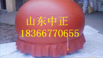 沼气发酵袋安装结构图