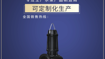 无堵塞潜水排污泵图片