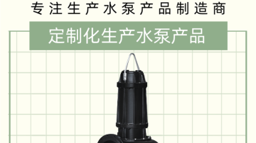 无堵塞潜水排污泵生产厂家