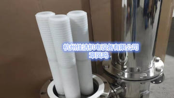 压缩空气氮气过滤器 不锈钢气体除菌空气净化过滤器