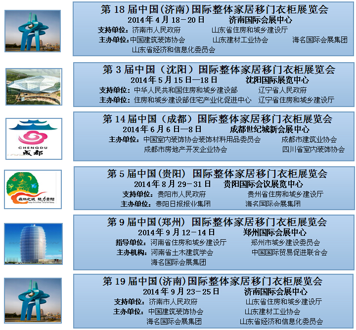 中国国际整体家居博览会-全国巡回展