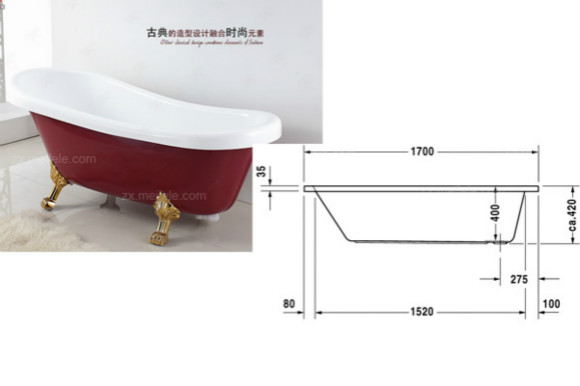 浴缸标准尺寸介绍