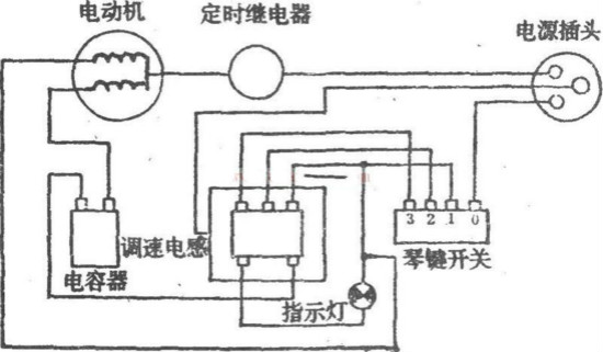 简单的电风扇电路图介绍