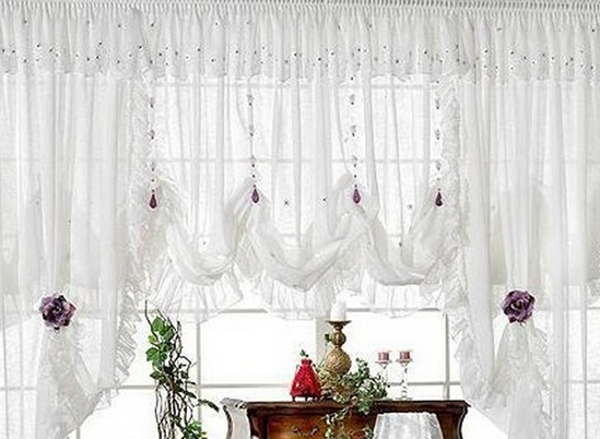 2014最新如鱼得水窗帘图片
