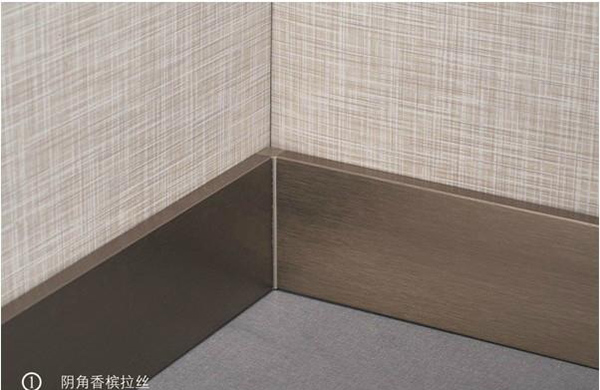 铝合金踢脚线效果图欣赏 
