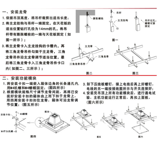PVC吊顶安装图解