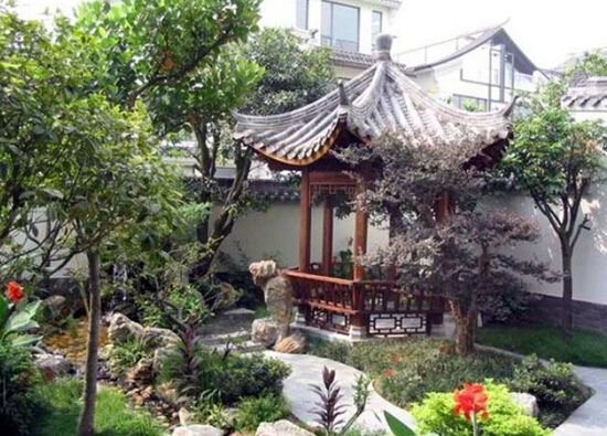 别墅庭院设计图展示 别墅庭院设计图展示