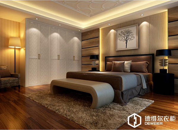 德维尔衣柜效果图