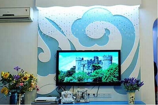 电视墙壁纸效果图展示