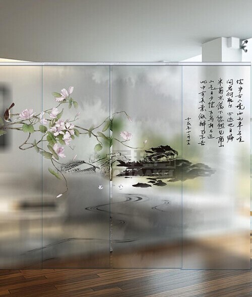 玄关玻璃隔断效果图赏析