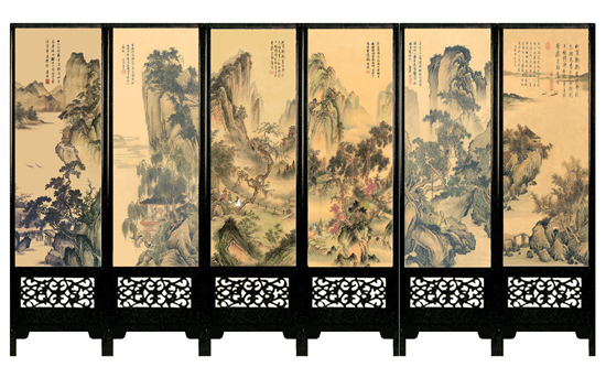 屏风隔断效果图精选 屏风隔断效果图精选