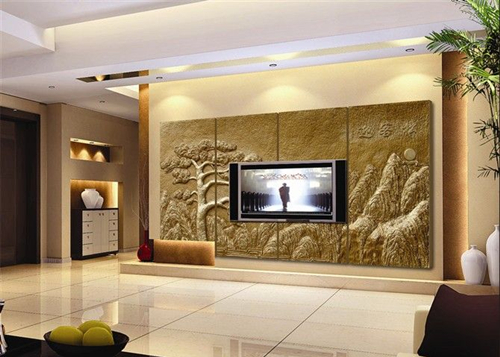 浮雕背景墙效果图展示