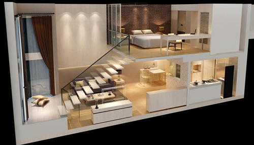 最新loft户型图片精选