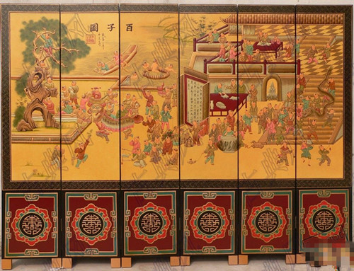 精选古典屏风图片欣赏