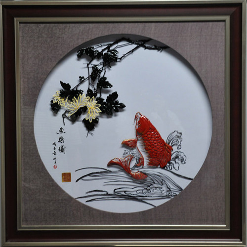 铁画工艺品图片精选
