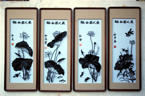 铁画工艺品图片精选