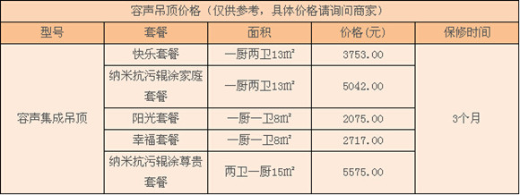 容声吊顶怎么样