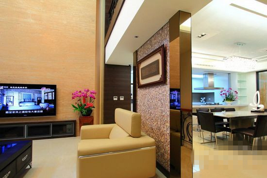 小户型客厅与餐厅隔断设计推荐