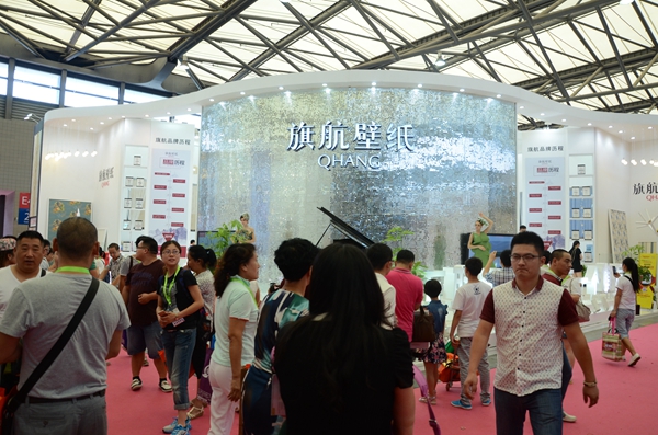 可以靠脸却要拼人气 第20届上海墙纸展展商热度大PK