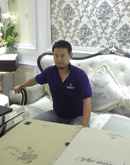 领绣刺绣墙布西安经销商张科：信任，会让团队走的更远