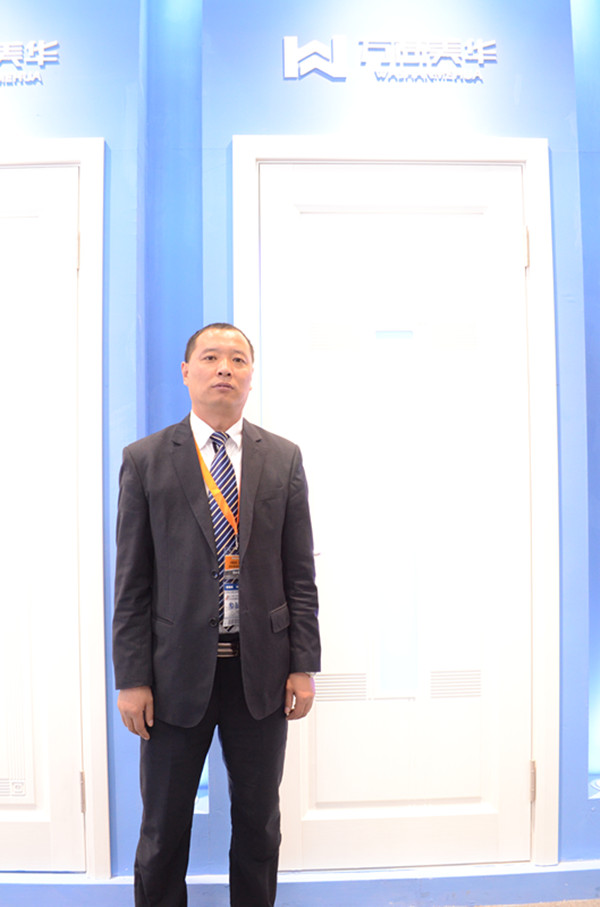 万商美华免漆产品展会上独领风骚