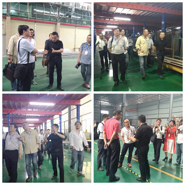 探讨家装铝门窗发展之路——中装协、建博会第三站走进罗兰西尼门窗