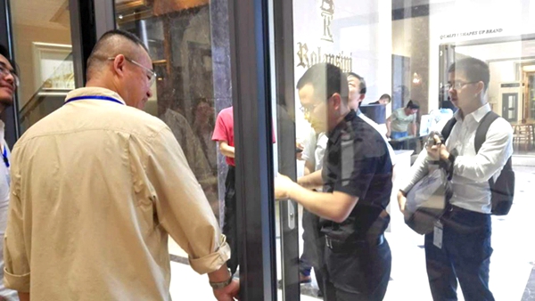 探讨家装铝门窗发展之路——中装协、建博会第三站走进罗兰西尼门窗