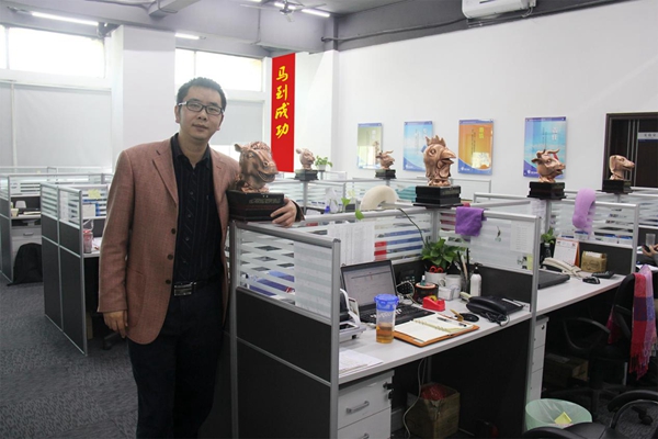 杰出企业家的办公室里除了要科技，还需要文化艺术