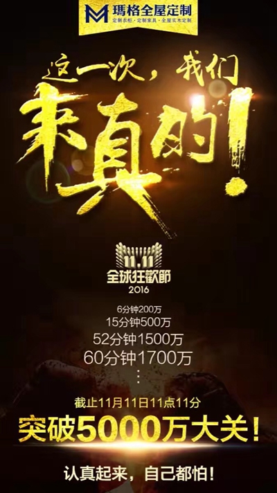 逆天了！玛格首战双11 勇夺全屋定制类实木定制第一！