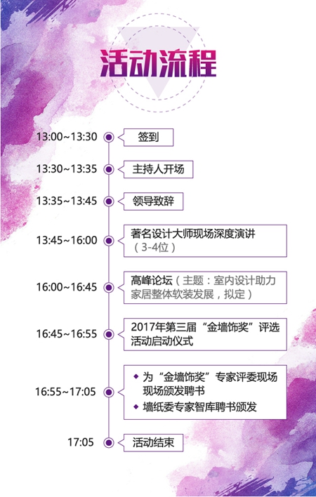 “2017春夏季国际软装流行趋势发布会暨第三届‘金墙饰奖’启动仪式”序幕即将拉开 “2017春夏季国际软装流行趋势发布会暨第三届‘金墙饰奖’启动仪式”序幕即将拉开
