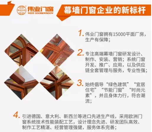 伟业门窗加盟优势 助您赢在掘金之路 伟业门窗加盟优势 助您赢在掘金之路