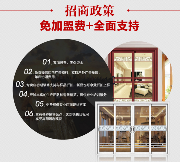 新凯骊门窗加盟费是多少