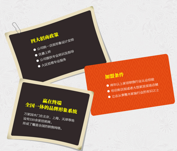 万家园木门加盟费钜惠 真不是随便说说 万家园木门加盟费钜惠 真不是随便说说
