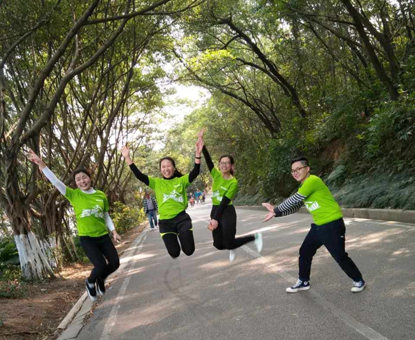 画美不看：奔跑吧！慧亚万米长跑庆元宵