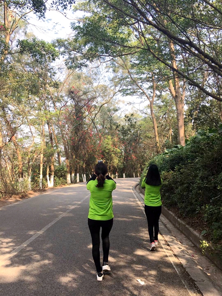 画美不看：奔跑吧！慧亚万米长跑庆元宵