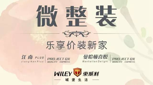 东威利——微整装，乐享价装新家 
