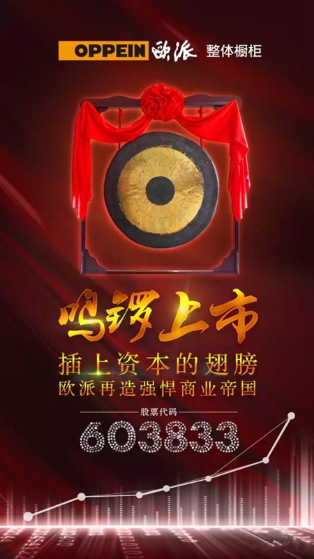 资讯速递:欧派家居正式登陆A股主板,中国橱柜第一股诞生! 资讯速递:欧派家居正式登陆A股主板,中国橱柜第一股诞生!