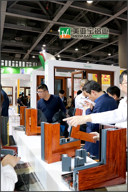 广银美亚宝铝业火爆亮相第23届全国铝门窗幕墙新产品博览会 广银美亚宝铝业火爆亮相第23届全国铝门窗幕墙新产品博览会