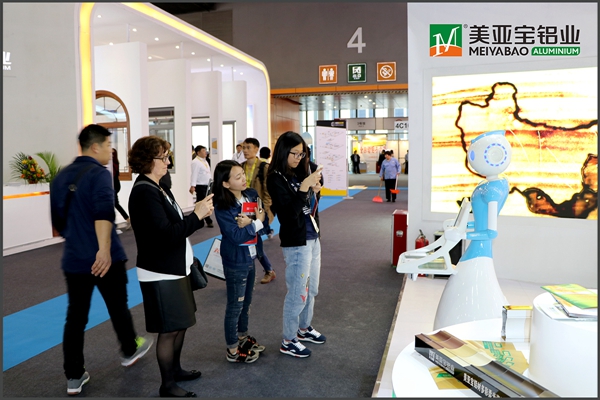 广银美亚宝铝业火爆亮相第23届全国铝门窗幕墙新产品博览会 广银美亚宝铝业火爆亮相第23届全国铝门窗幕墙新产品博览会